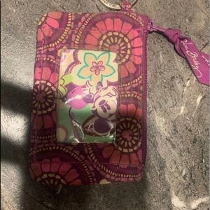 Vera Bradley Mickey Mouse  key chain/ ID wallet